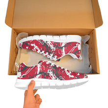 Load image into Gallery viewer, HOUSTON-ART DECO LOW TOP-WHITE Men's Breathable Running Shoes (Model 055)