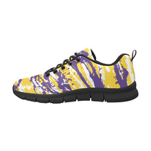 Load image into Gallery viewer, LOS ANGELES- ART DECO LOW TOP-BLACK