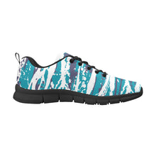 Load image into Gallery viewer, CHARLOTTE  ART DECO LOW TOP-BLACK