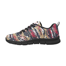 Load image into Gallery viewer, NEW ORLEANS- ART DECO LOW TOP-BLACK- Men's Breathable Running Shoes (Model 055)
