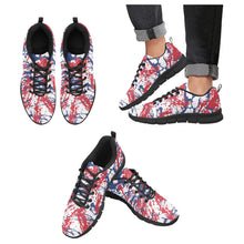 Load image into Gallery viewer, LOS ANGELES.2- ART DECO LOW TOP-BLACK