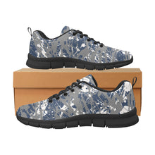 Load image into Gallery viewer, MINNESOTA.1- ART DECO LOW TOP-BLACK- Men's Breathable Running Shoes (Model 055)