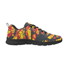 Load image into Gallery viewer, INDIANA.1 ART DECO LOW TOP-BLACK Men's Breathable Running Shoes (Model 055)