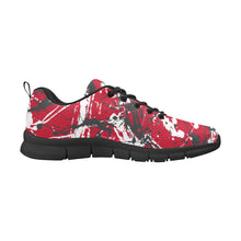 Load image into Gallery viewer, HOUSTON ART DECO LOW TOP-BLACK Men's Breathable Running Shoes (Model 055)