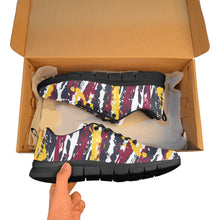 Load image into Gallery viewer, DENVER- ART DECO LOW TOP-BLACK