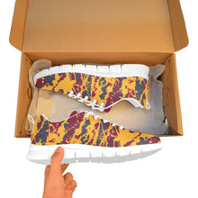 Load image into Gallery viewer, CLEVELAND ART DECO LOW TOP-WHITE- Men's Breathable Running Shoes (Model 055)