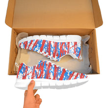 Load image into Gallery viewer, OKLAHOMA- ART DECO LOW TOP-WHITE