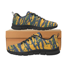 Load image into Gallery viewer, UTAH- ART DECO LOW TOP-BLACK- Men's Breathable Running Shoes (Model 055)
