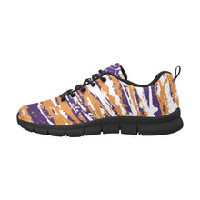 Load image into Gallery viewer, PHOENIX.1- ART DECO LOW TOP-BLACK- Men's Breathable Running Shoes (Model 055)