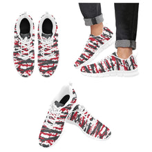 Load image into Gallery viewer, PORTLAND- ART DECO LOW TOP-WHITE- Men's Breathable Running Shoes (Model 055)
