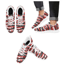 Load image into Gallery viewer, TORONTO- ART DECO LOW TOP-WHITE- Men's Breathable Running Shoes (Model 055)