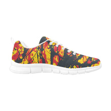 Load image into Gallery viewer, INDIANA.1- ART DECO LOW TOP-WHITE Men's Breathable Running Shoes (Model 055)