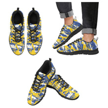Load image into Gallery viewer, GOLDEN STATE ART DECO LOW TOPS-BLACK