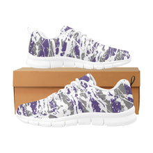 Load image into Gallery viewer, SACRAMENTO- ART DECO LOW TOP-WHITE- Men's Breathable Running Shoes (Model 055)