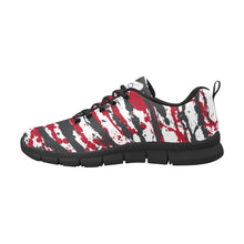 Load image into Gallery viewer, PORTLAND- ART DECO LOW TOP-BLACK