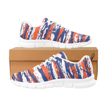 Load image into Gallery viewer, NEW YORK- ART DECO LOW TOP-WHITE- Men's Breathable Running Shoes (Model 055)