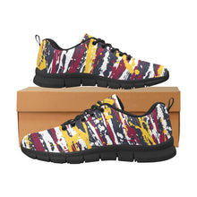 Load image into Gallery viewer, DENVER- ART DECO LOW TOP-BLACK