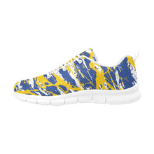 Load image into Gallery viewer, GOLDEN STATE-ART DECO LOW TOP-WHITE- Men's Breathable Running Shoes (Model 055)