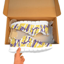 Load image into Gallery viewer, LOS ANGELES- ART DECO LOW TOP-WHITE