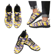 Load image into Gallery viewer, LOS ANGELES- ART DECO LOW TOP-BLACK