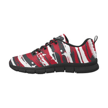 Load image into Gallery viewer, LAS VEGAS- ART DECO LOW TOP-BLACK