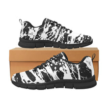 Load image into Gallery viewer, BROOKLYN ART DECO LOW TOP-BLACK