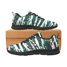Load image into Gallery viewer, BOSTON  ART DECO LOW TOP-BLACK