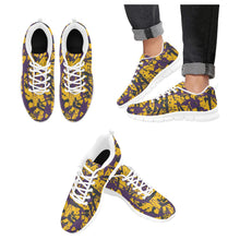 Load image into Gallery viewer, LOS ANGELES.1- ART DECO LOW TOP-WHITE