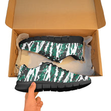 Load image into Gallery viewer, BOSTON  ART DECO LOW TOP-BLACK
