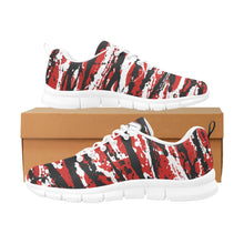 Load image into Gallery viewer, TORONTO- ART DECO LOW TOP-WHITE- Men's Breathable Running Shoes (Model 055)