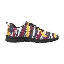 Load image into Gallery viewer, DENVER- ART DECO LOW TOP-BLACK- Men's Breathable Running Shoes (Model 055)
