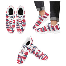 Load image into Gallery viewer, WASHINGTON- ART DECO LOW TOP-WHITE