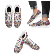 Load image into Gallery viewer, NEW ORLEANS- ART DECO LOW TOP-WHITE