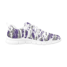 Load image into Gallery viewer, SACRAMENTO- ART DECO LOW TOP-WHITE- Men's Breathable Running Shoes (Model 055)
