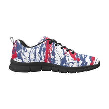 Load image into Gallery viewer, LOS ANGELES.2 -ART DECO LOW TOP-BLACK- Men's Breathable Running Shoes (Model 055)
