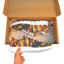 Load image into Gallery viewer, INDIANA.1- ART DECO LOW TOP-WHITE