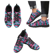 Load image into Gallery viewer, MIAMI- ART DECO LOW TOP-BLACK