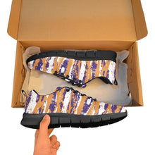 Load image into Gallery viewer, PHOENIX.1- ART DECO LOW TOP-BLACK