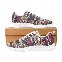 Load image into Gallery viewer, NEW ORLEANS- ART DECO LOW TOP-WHITE