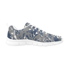 Load image into Gallery viewer, MINNESOTA.1- ART DECO LOW TOP-WHITE- Men's Breathable Running Shoes (Model 055)