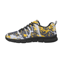 Load image into Gallery viewer, INDIANA- ART DECO LOW TOP-BLACK