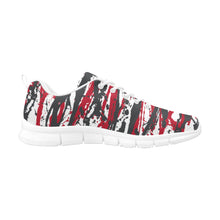 Load image into Gallery viewer, PORTLAND- ART DECO LOW TOP-WHITE- Men's Breathable Running Shoes (Model 055)