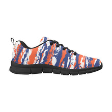 Load image into Gallery viewer, NEW YORK- ART DECO LOW TOP-BLACK- Men's Breathable Running Shoes (Model 055)