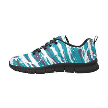 Load image into Gallery viewer, CHARLOTTE ART DECO LOW TOP-BLACK- Men's Breathable Running Shoes (Model 055)