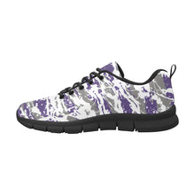 Load image into Gallery viewer, SACRAMENTO- ART DECO LOW TOP-BLACK