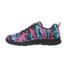 Load image into Gallery viewer, MIAMI- ART DECO LOW TOP-BLACK