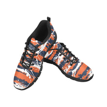 Load image into Gallery viewer, CONNECTICUT ART DECO LOW TOP-BLACK- Men's Breathable Running Shoes (Model 055)