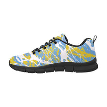 Load image into Gallery viewer, CHI TOWN  ART DECO LOW TOP-BLACK- Men's Breathable Running Shoes (Model 055)