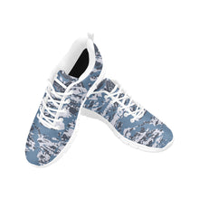 Load image into Gallery viewer, MINNESOTA- ART DECO LOW TOP-WHITE-Men's Breathable Running Shoes (Model 055)