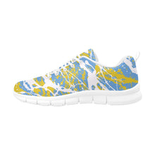 Load image into Gallery viewer, CHI TOWN  ART DECO LOW TOP-WHITE- Men's Breathable Running Shoes (Model 055)